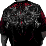 Shadow Monarch Oversized T-shirt [NIGHTMARE] Back