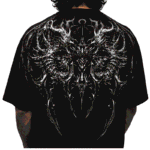 Shadow Monarch Oversized T-shirt [VOID BLACK] Back