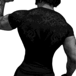 Void Tech™ Armored Short Sleeve Compression [DARKNESS] Back