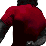 Void Tech™ Venom Texture Compression [CRIMSON RED] Back
