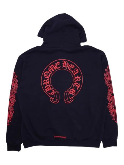Chrome Hearts Horseshoe Logo hoodie Back