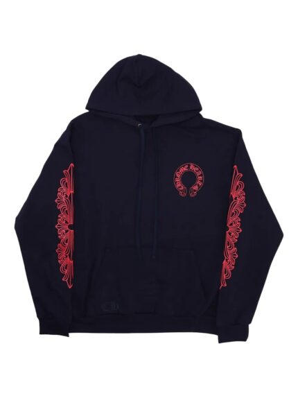 Chrome Hearts Horseshoe Logo hoodie Front