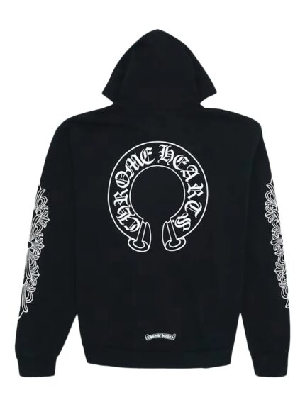 Hearts Horse Shoe Floral long sleeve hoodie