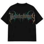Atonement Oversized T-Shirt back view in an oversized fit