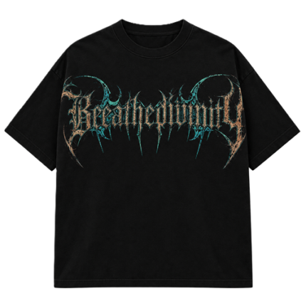 Atonement Oversized T-Shirt back view in an oversized fit