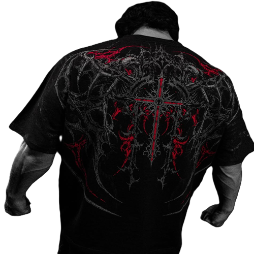 Atonement Soul Sanctum Cut-off Tee Atonement Soul Sanctum Cut-off Tee with oversized streetwear fit