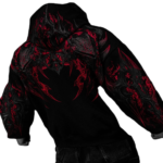 Berserker Oversized Zip-up Hoodie in oversized streetwear fit