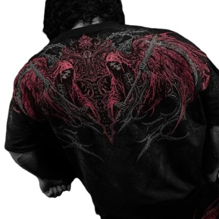 Blood Reaper Oversized T-Shirt Breathe Divinity