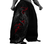 Draconian Metallic Uncuffed Cargos