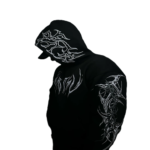 Nocturne Oversized Hoodie side view