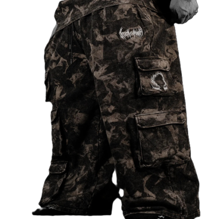Recluse Oversized Uncuffed Cargos front view