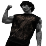 Soul Sanctum Cut-off Tee Wither black cut-off T-shirt
