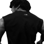 Soul Sanctum Cut-off Tee Wither back view