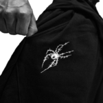 Webbed Venom Uncuffed Sweatpants front view