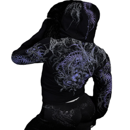 Women's Parasite Faux-Fur Zip-up Jacket