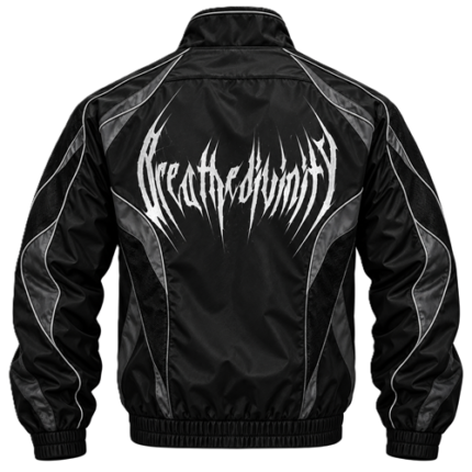 Breathe Divinity Track Jacket back view