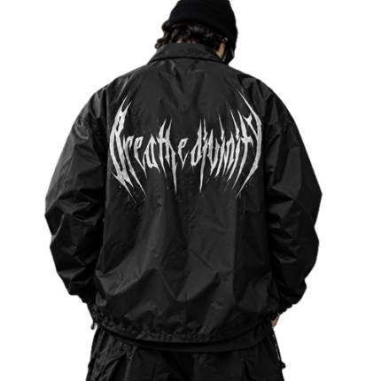 BreatheDivinity Oversized Coach Jacket