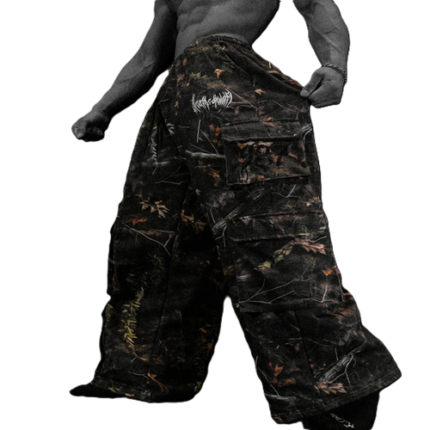 Camo Oversized Luxury Cargos