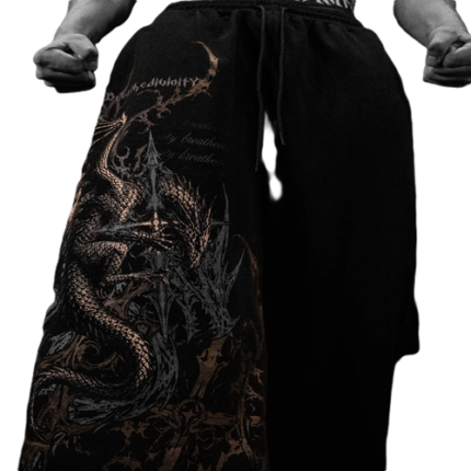 Draconian Metallic Uncuffed Cargos Wither