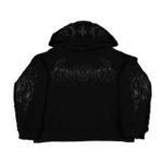 Nightfall Oversized Pullover Hoodie Darkness front