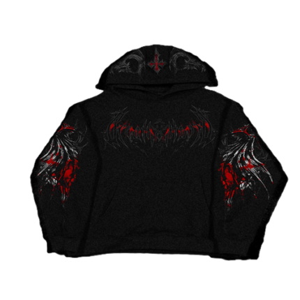 Nightfall Oversized Pullover Hoodie front