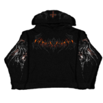 Nightfall Oversized Pullover Hoodie Scorch front