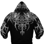 Nightreign Oversized Pullover Hoodie Black