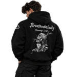 Premium Oversized Nightmare Hoodie Black