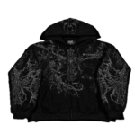 Sanctuary Oversized Zip-up Hoodie front