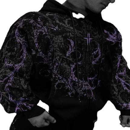 Sanctuary Oversized Zip-up Hoodie Revenant