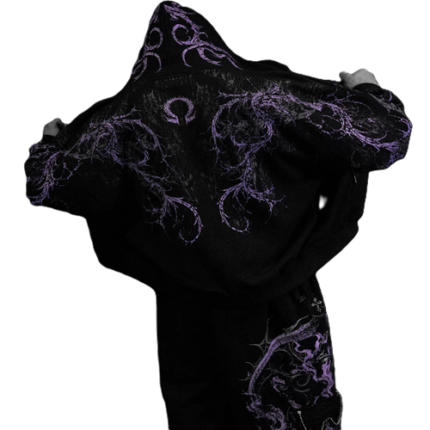 Sanctuary Oversized Zip-up Hoodie Revenant back