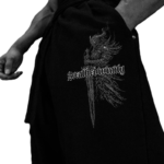 shadow monarch uncuffed banana shape sweatpants