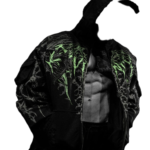 Vindicator Tarnished Cargo Oversized Zip-up Hoodie front view