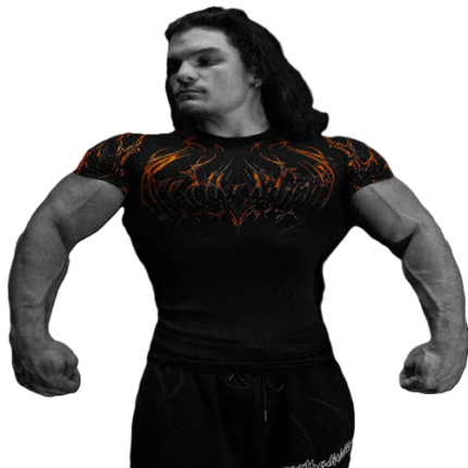 Void Tech Corrupted Short Sleeve Compression front