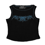 Women’s Chaos Ribbed Tank Top front view